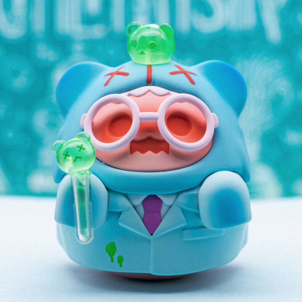 Dr.Ghost Bear Mini Figure Toy