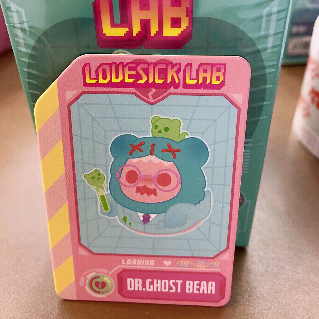 Dr.Ghost Bear Mini Figure Toy